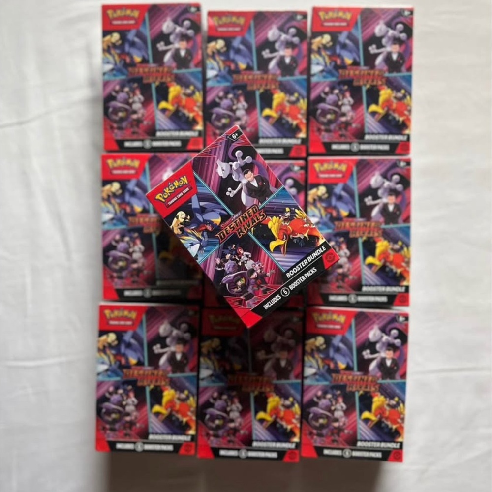 Pokemon Destined Rivals Booster Bundle - Factory Sealed